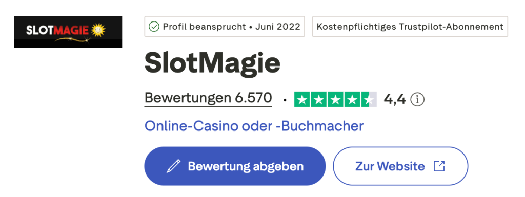 SlotMagie Erfahrungsberichte